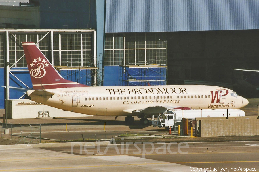 Western Pacific Airlines Boeing 737-3B7 (N947WP) | Photo 451764