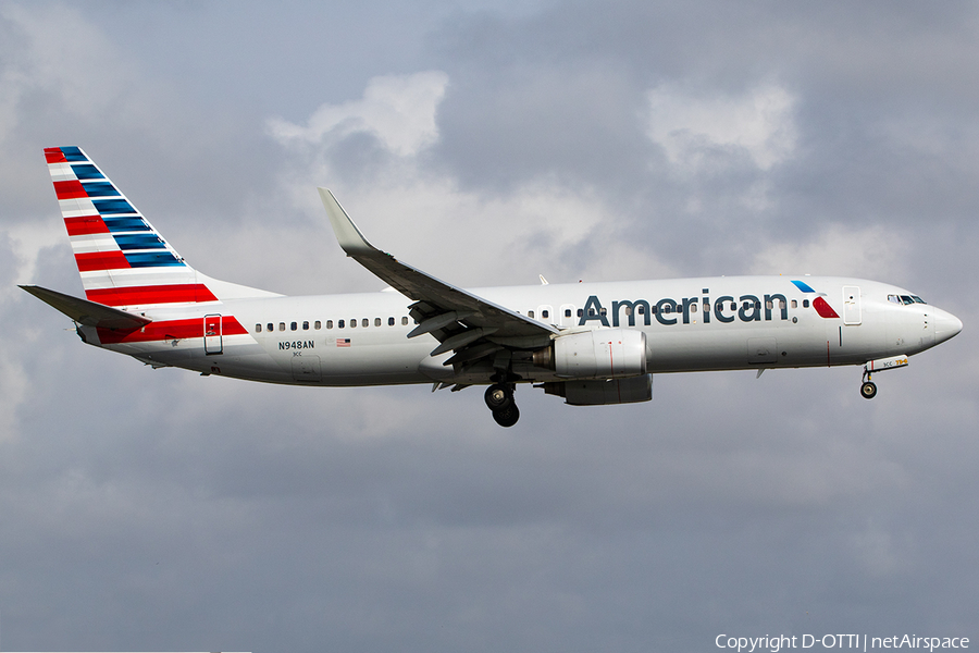 American Airlines Boeing 737-823 (N948AN) | Photo 609452
