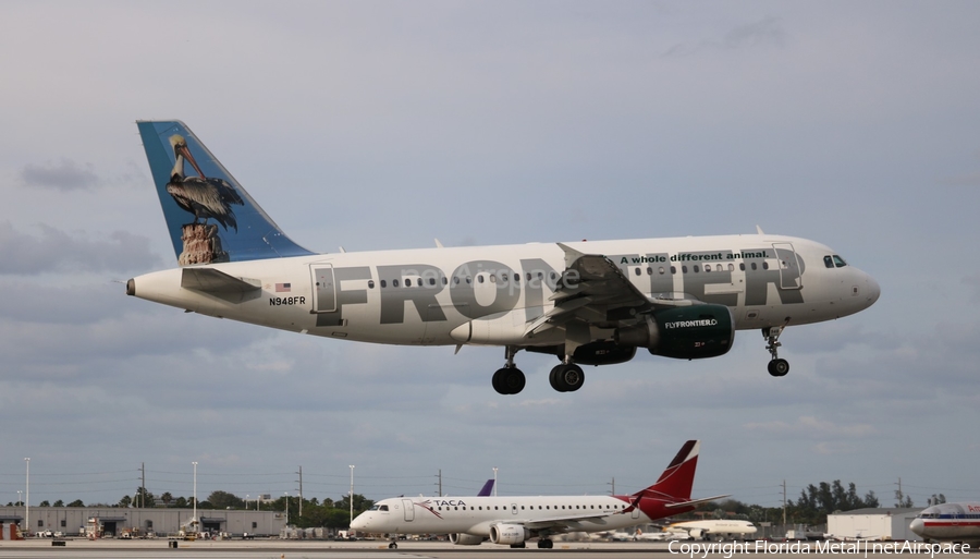 Frontier Airlines Airbus A319-111 (N948FR) | Photo 321948