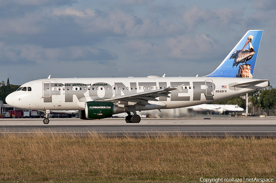 Frontier Airlines Airbus A319-111 (N948FR) | Photo 64751