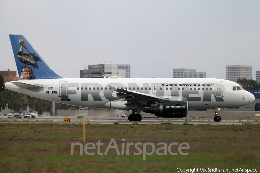 Frontier Airlines Airbus A319-111 (N948FR) | Photo 63473