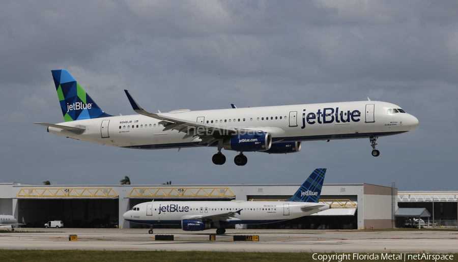 JetBlue Airways Airbus A321-231 (N948JB) | Photo 358184