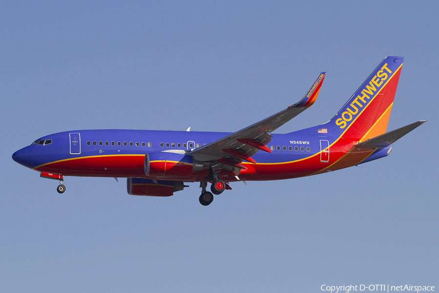 Southwest Airlines Boeing 737-7H4 (N948WN) | Photo 337745