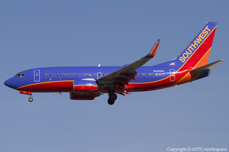 Southwest Airlines Boeing 737-7H4 (N948WN) | Photo 457845