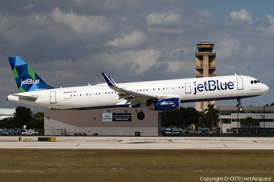 JetBlue Airways Airbus A321-231 (N949JT) | Photo 135721