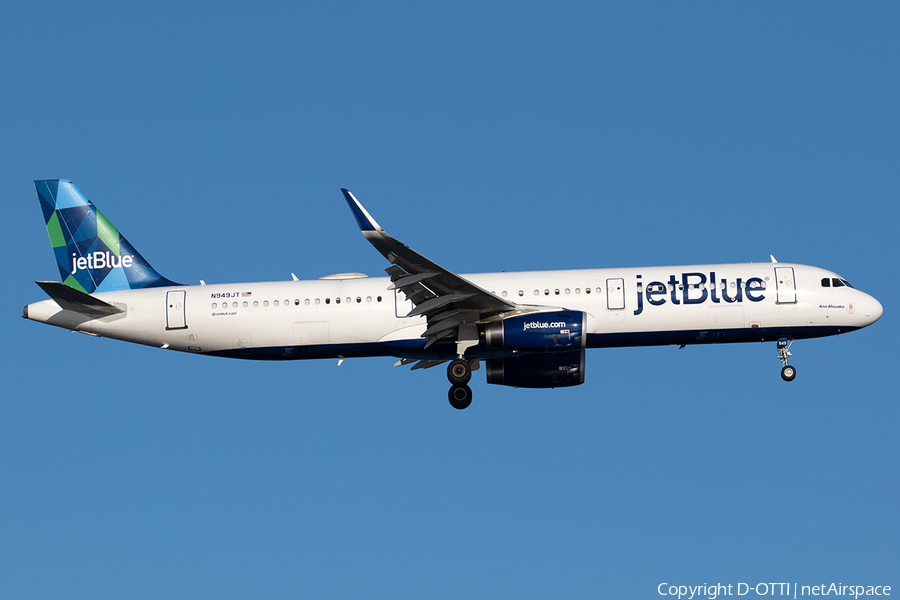 JetBlue Airways Airbus A321-231 (N949JT) | Photo 357491