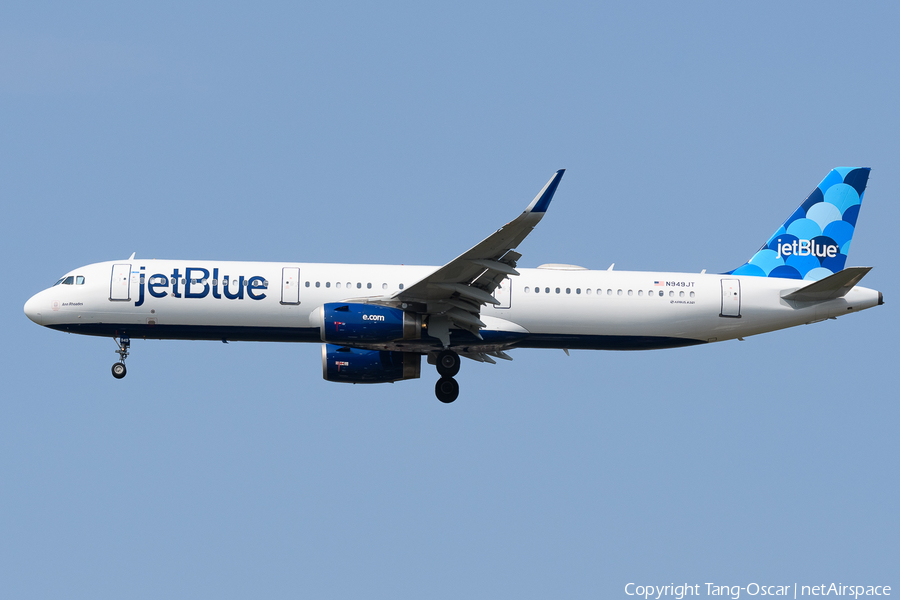 JetBlue Airways Airbus A321-231 (N949JT) | Photo 566385