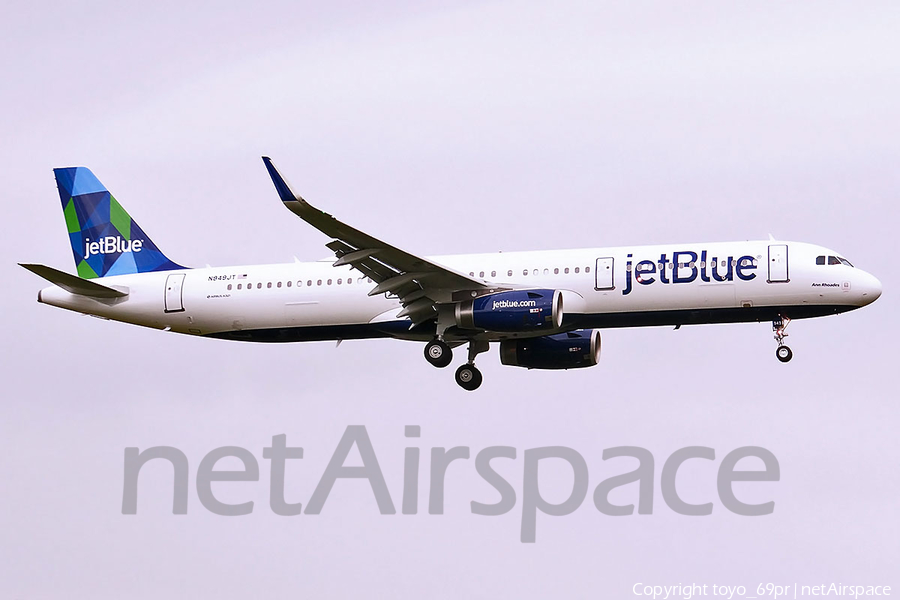JetBlue Airways Airbus A321-231 (N949JT) | Photo 77666