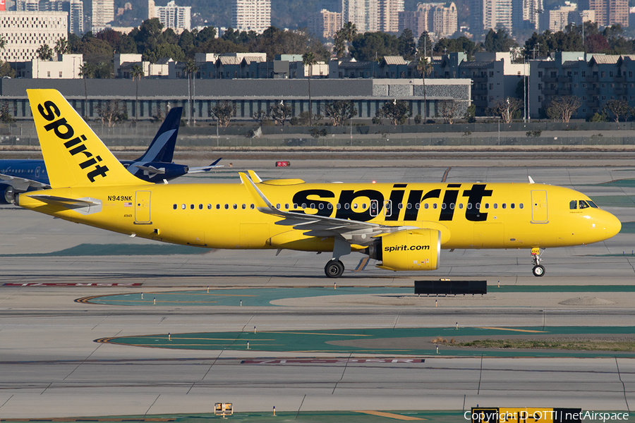 Spirit Airlines Airbus A320-271N (N949NK) | Photo 565769