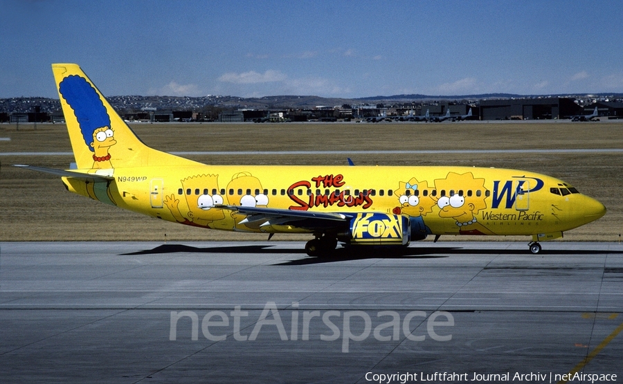 Western Pacific Airlines Boeing 737-301 (N949WP) | Photo 413758