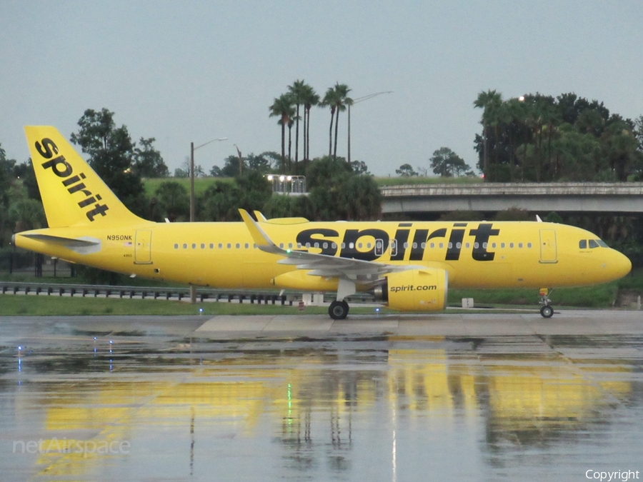 Spirit Airlines Airbus A320-271N (N950NK) | Photo 518895