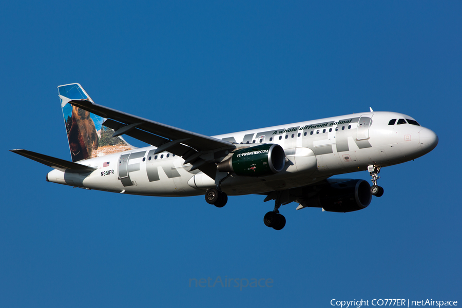 Frontier Airlines Airbus A319-112 (N951FR) | Photo 87475