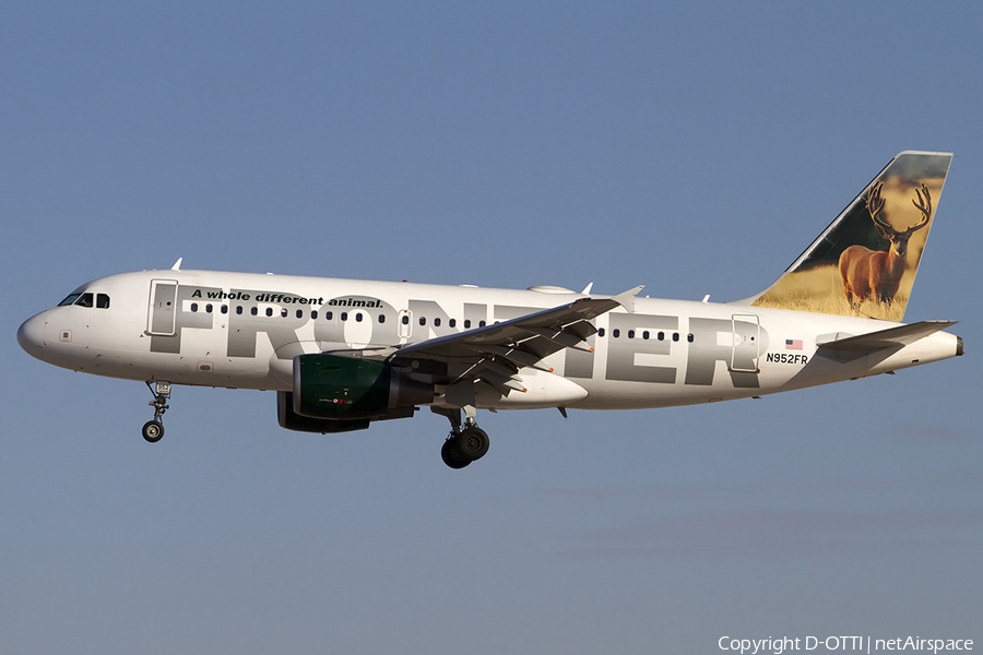 Frontier Airlines Airbus A319-112 (N952FR) | Photo 465121