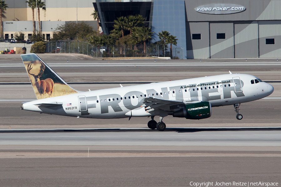 Frontier Airlines Airbus A319-112 (N952FR) | Photo 96630