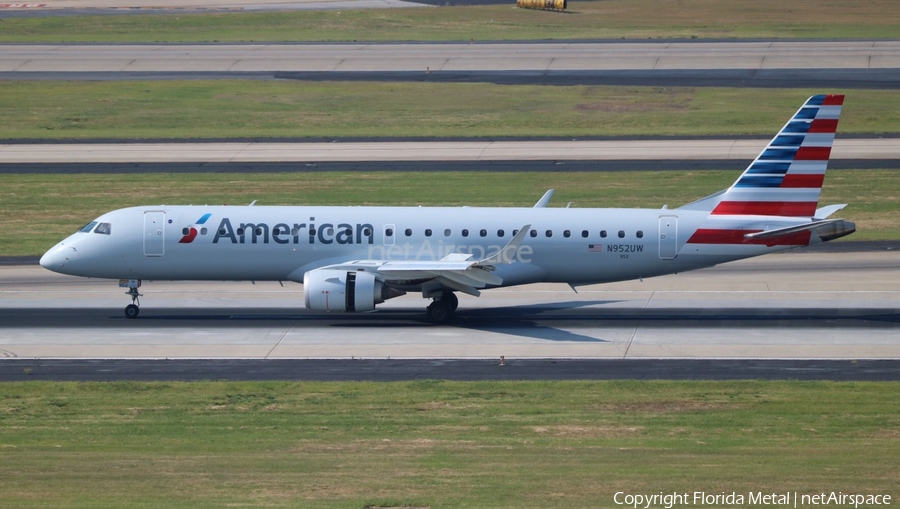 American Airlines Embraer ERJ-190AR (ERJ-190-100IGW) (N952UW) | Photo 300131