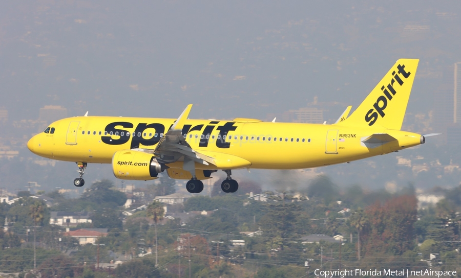 Spirit Airlines Airbus A320-271N (N953NK) | Photo 675265