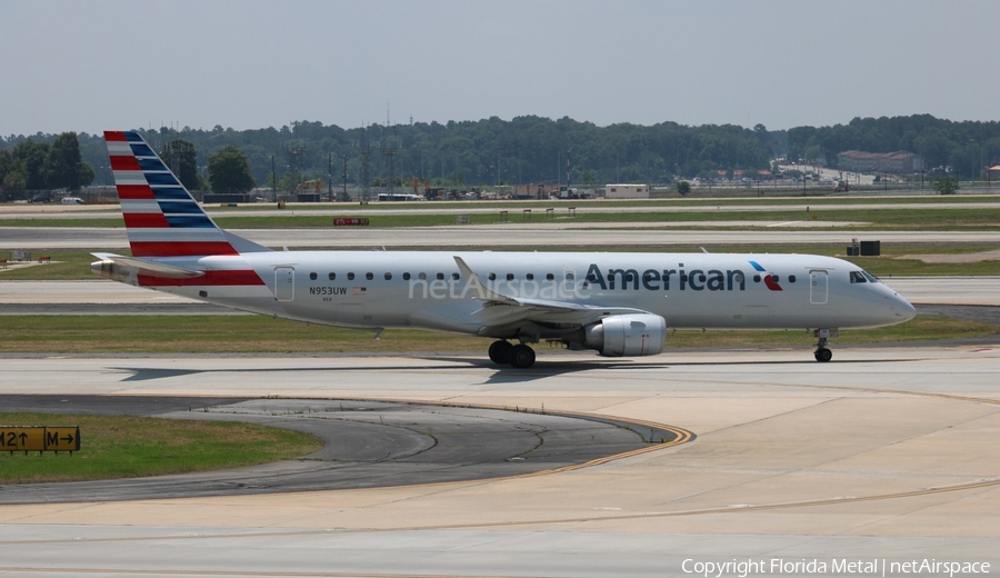 American Airlines Embraer ERJ-190AR (ERJ-190-100IGW) (N953UW) | Photo 296120