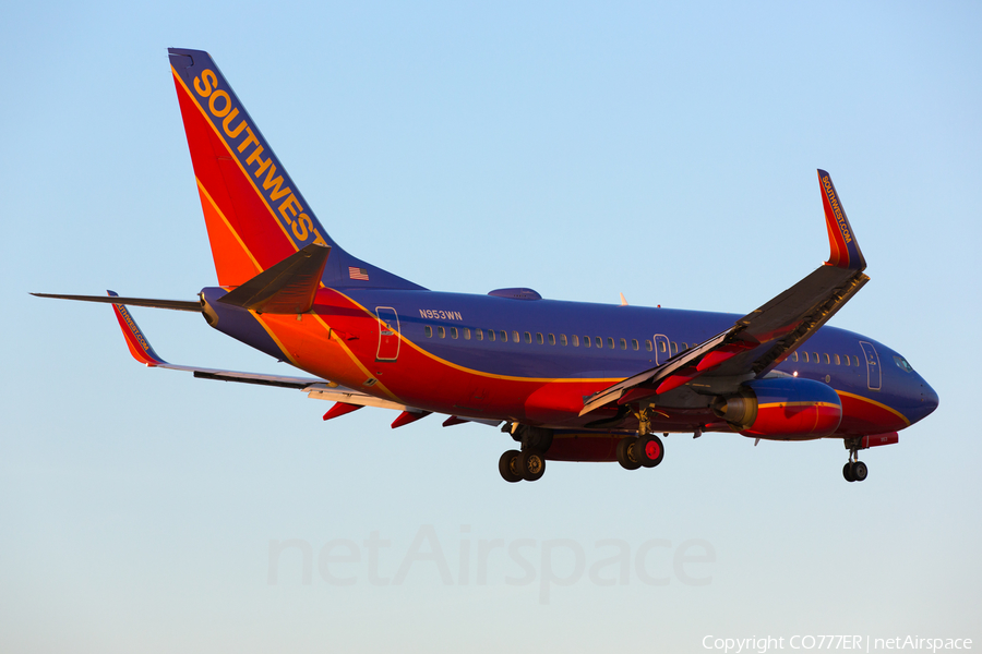 Southwest Airlines Boeing 737-7H4 (N953WN) | Photo 81458