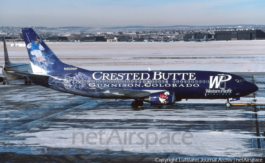 Western Pacific Airlines Boeing 737-3B7 (N953WP) | Photo 405967