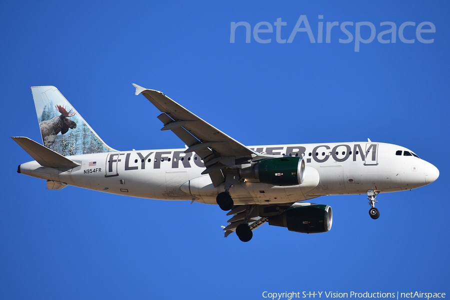 Frontier Airlines Airbus A319-112 (N954FR) | Photo 137443