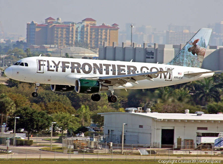 Frontier Airlines Airbus A319-112 (N954FR) | Photo 96863