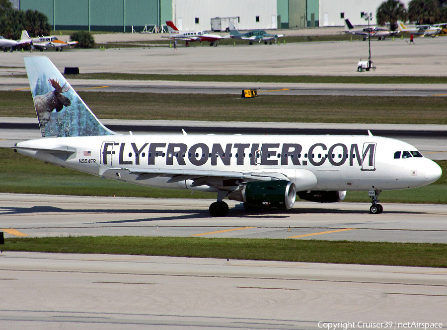 Frontier Airlines Airbus A319-112 (N954FR) | Photo 97207