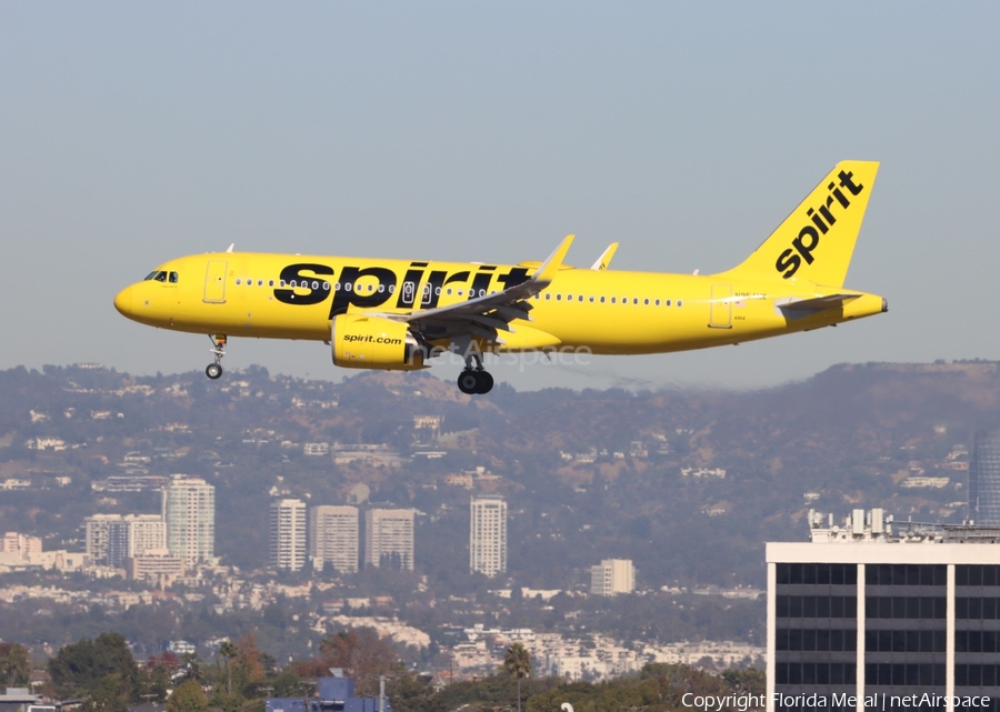 Spirit Airlines Airbus A320-271N (N954NK) | Photo 675280