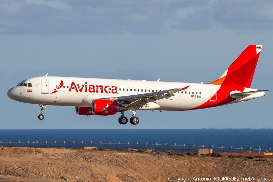 Avianca Airbus A320-214 (N955AV) | Photo 479832
