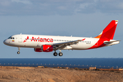 Avianca Airbus A320-214 (N955AV) at  Gran Canaria, Spain