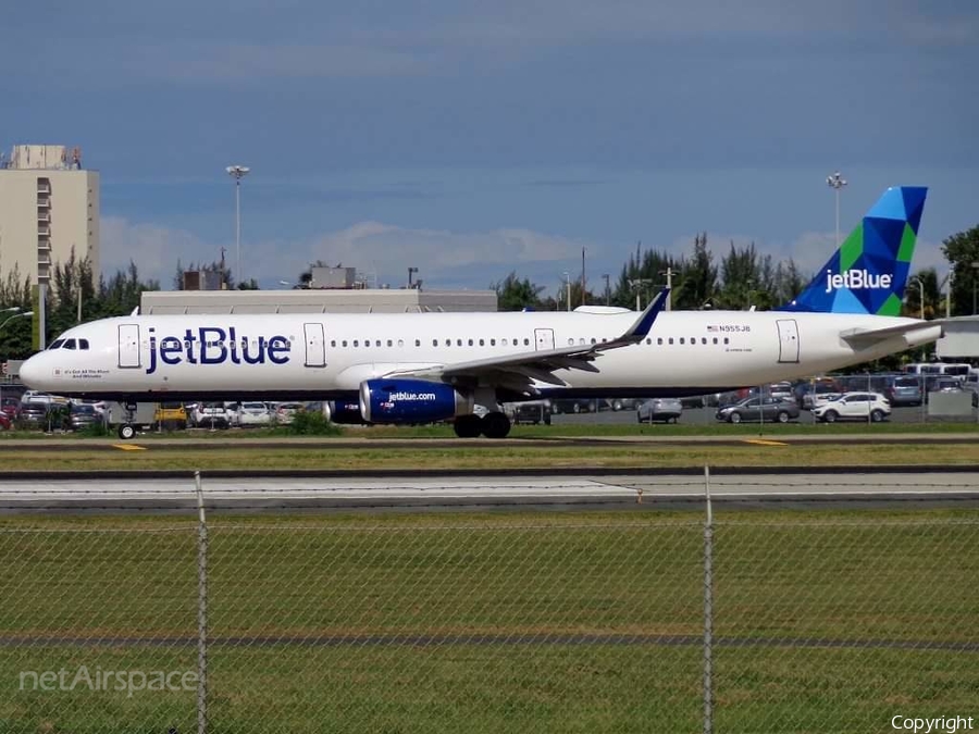 JetBlue Airways Airbus A321-231 (N955JB) | Photo 95916