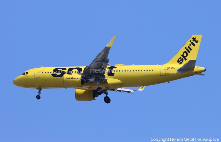 Spirit Airlines Airbus A320-271N (N955NK) | Photo 675284