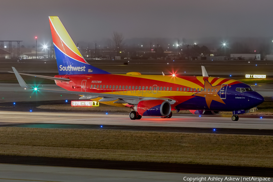 Southwest Airlines Boeing 737-7H4 (N955WN) | Photo 378911