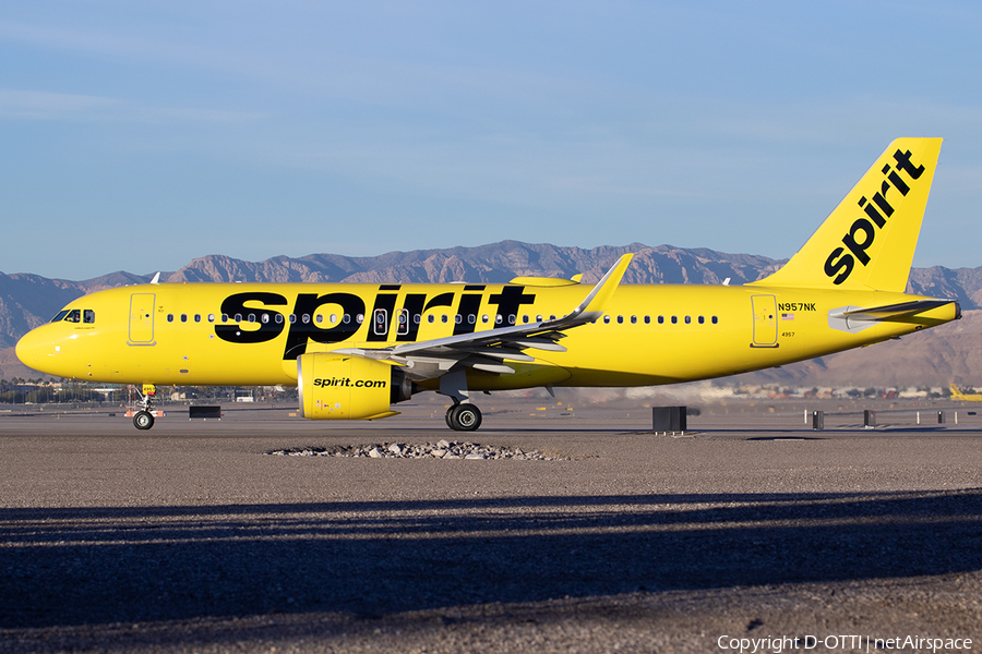 Spirit Airlines Airbus A320-271N (N957NK) | Photo 554761
