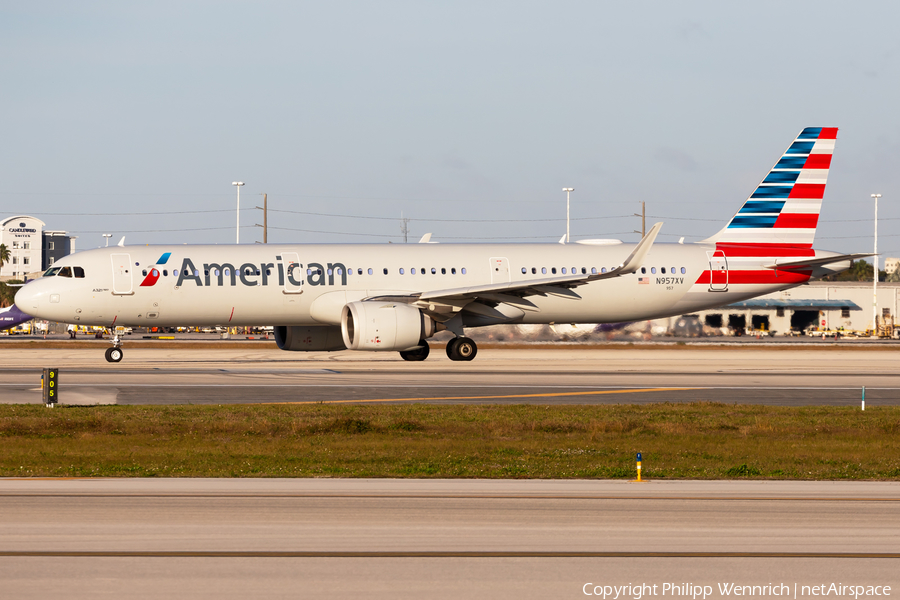 American Airlines Airbus A321-253N (N957XV) | Photo 664408