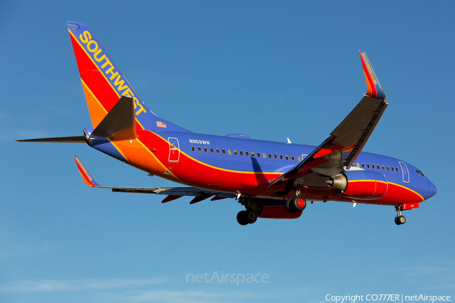 Southwest Airlines Boeing 737-7H4 (N959WN) | Photo 77826