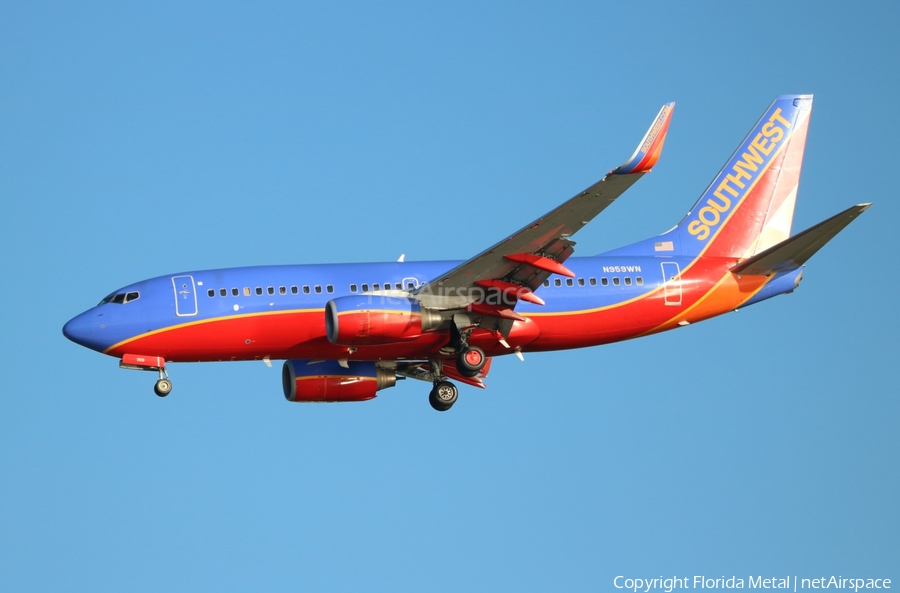 Southwest Airlines Boeing 737-7H4 (N959WN) | Photo 322815