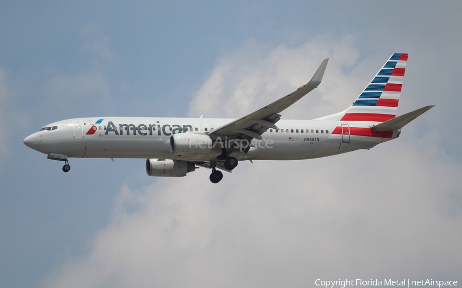 American Airlines Boeing 737-823 (N960AN) | Photo 351610