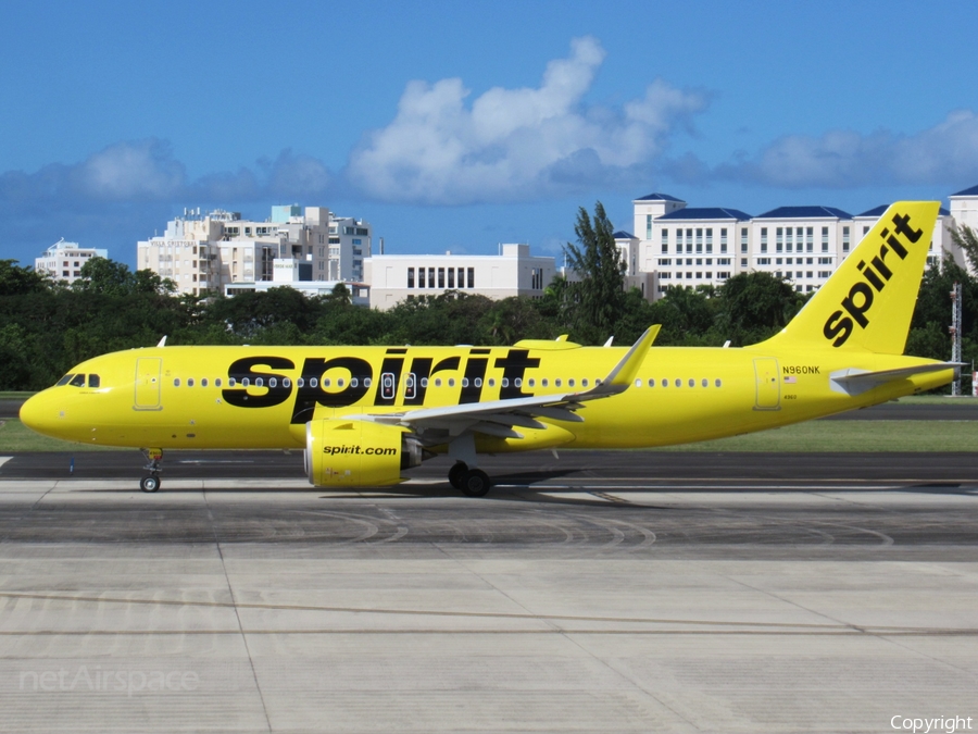 Spirit Airlines Airbus A320-271N (N960NK) | Photo 545275