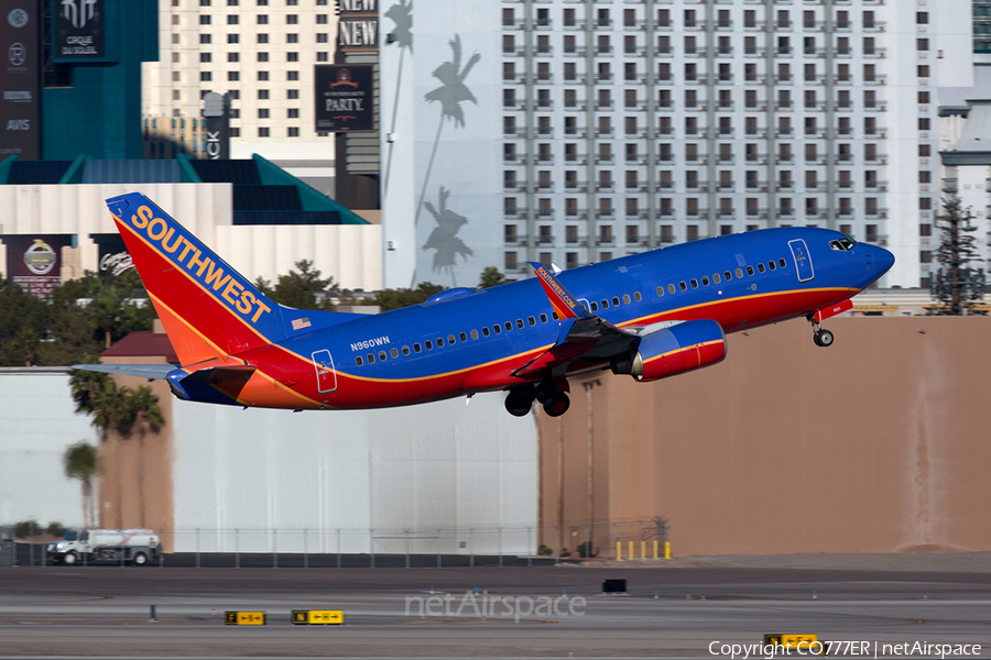 Southwest Airlines Boeing 737-7H4 (N960WN) | Photo 214970