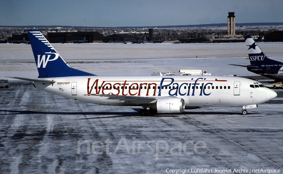 Western Pacific Airlines Boeing 737-3L9 (N960WP) | Photo 412852