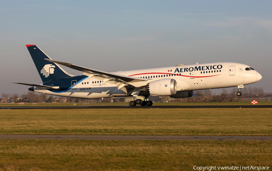 AeroMexico Boeing 787-8 Dreamliner (N961AM) | Photo 297137