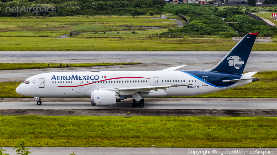 AeroMexico Boeing 787-8 Dreamliner (N961AM) | Photo 373298