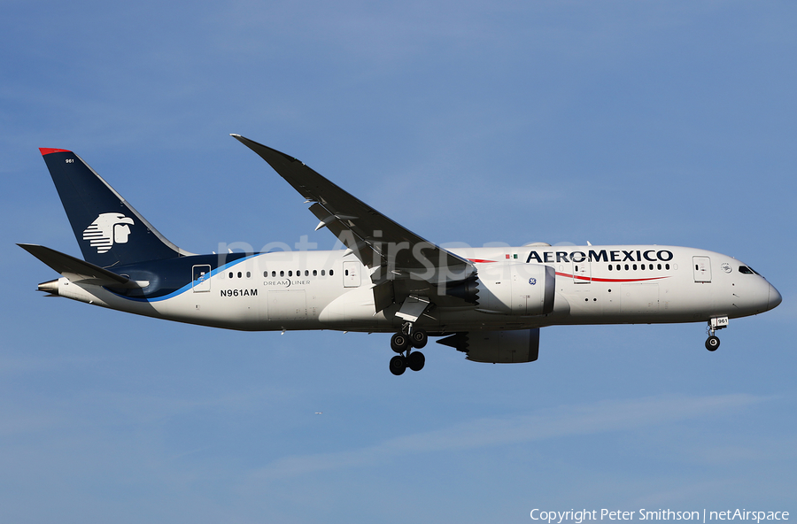 AeroMexico Boeing 787-8 Dreamliner (N961AM) | Photo 222753