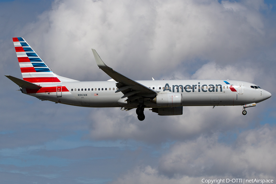 American Airlines Boeing 737-823 (N961AN) | Photo 608450