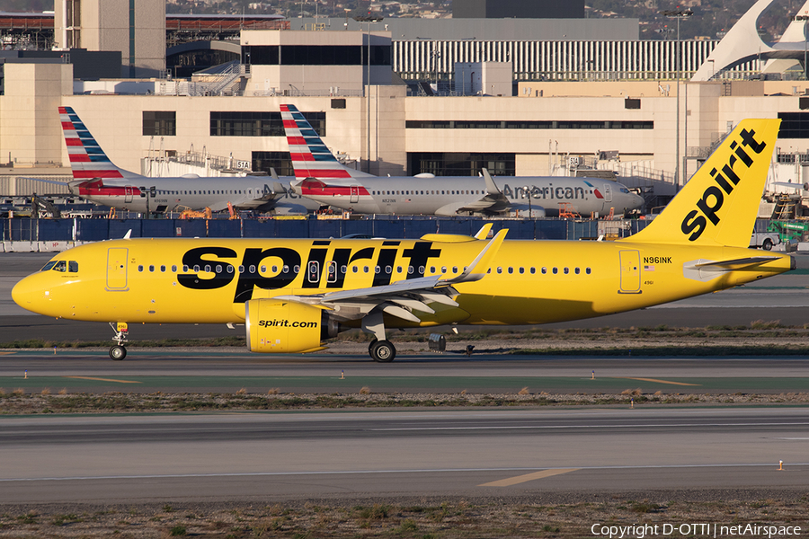 Spirit Airlines Airbus A320-271N (N961NK) | Photo 564784