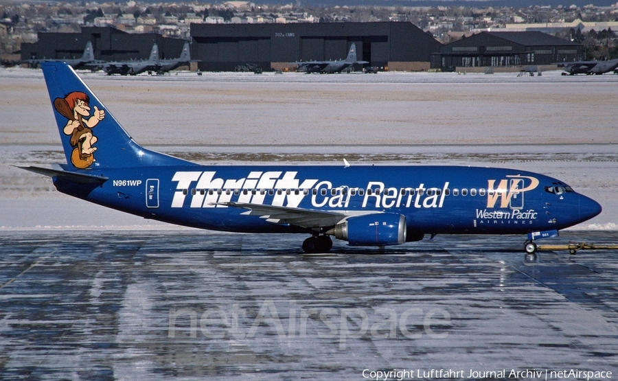 Western Pacific Airlines Boeing 737-3L9 (N961WP) | Photo 412854