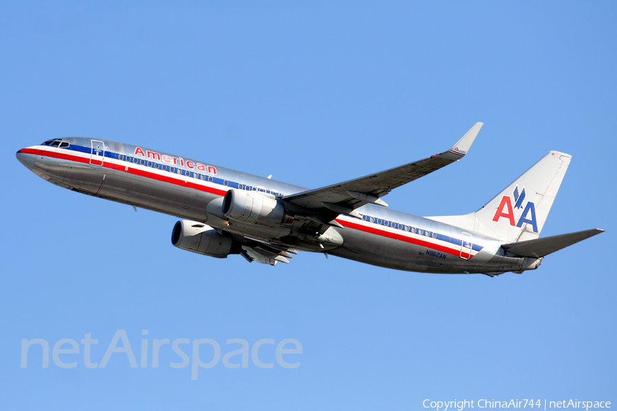 American Airlines Boeing 737-823 (N962AN) | Photo 67598