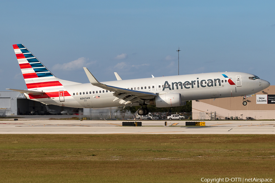 American Airlines Boeing 737-823 (N963AN) | Photo 135758