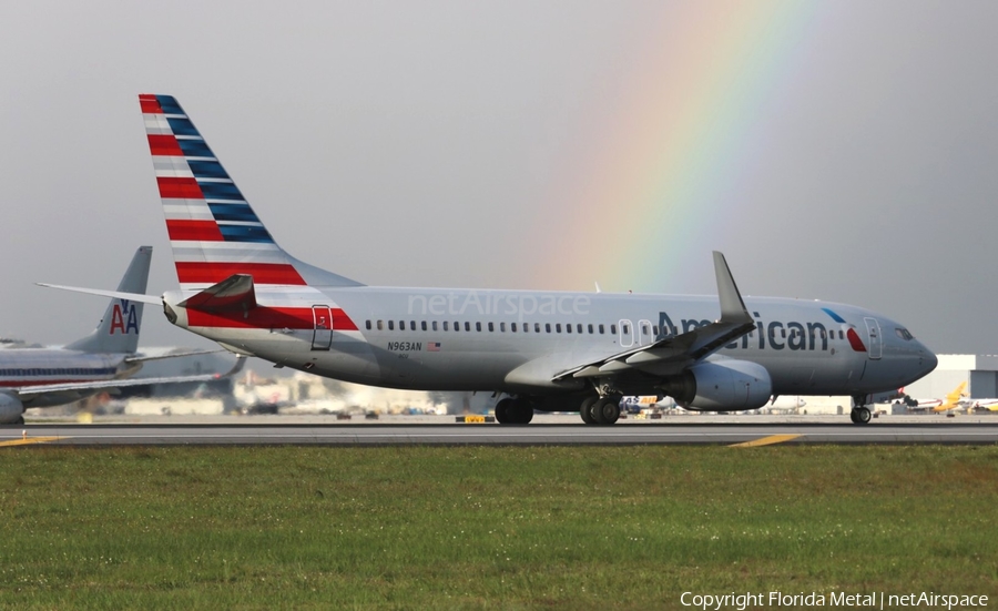 American Airlines Boeing 737-823 (N963AN) | Photo 297226