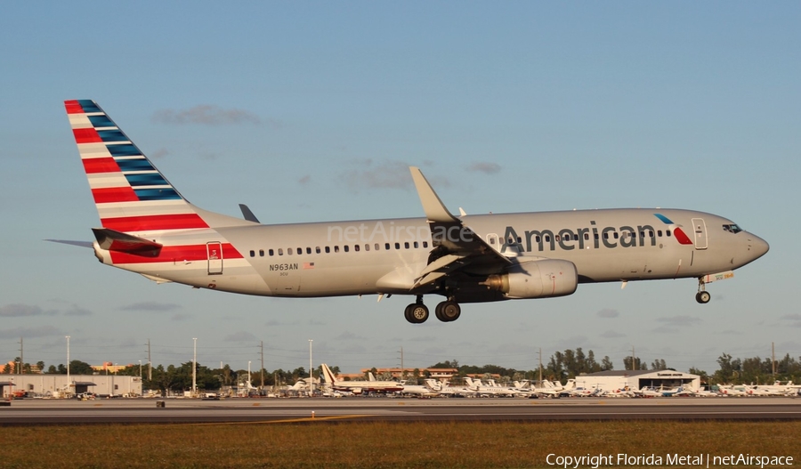 American Airlines Boeing 737-823 (N963AN) | Photo 297227